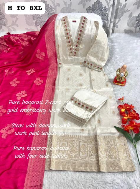 Krunique v neck 3pcs kurti wholesale